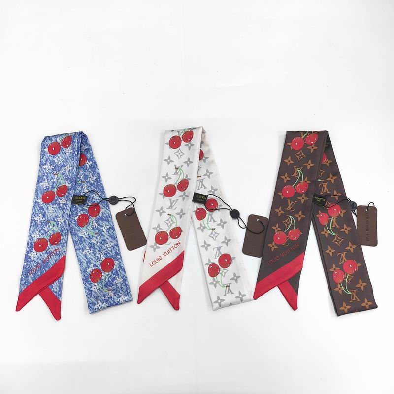 LV silk ribbon 120X5cm E062217